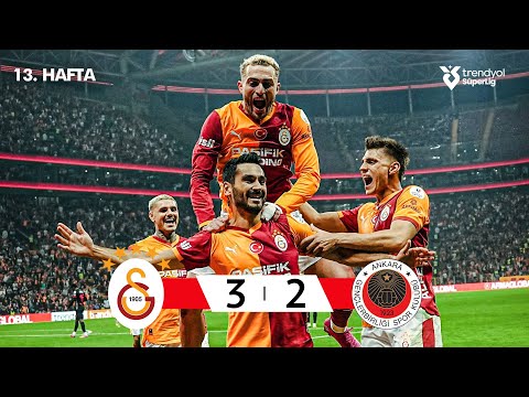 Galatasaray (3-2) Gençlerbirliği - Highlights/Özet | Trendyol Süper Lig - 2025/26