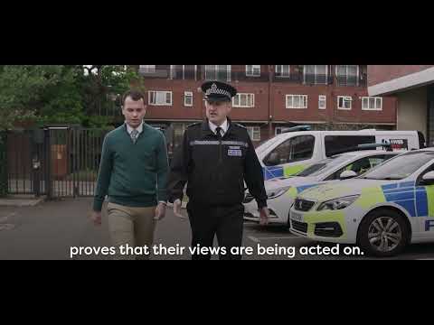 Hertfordshire Deputy PCC, Lewis Cocking, visits Borehamwood Police Station