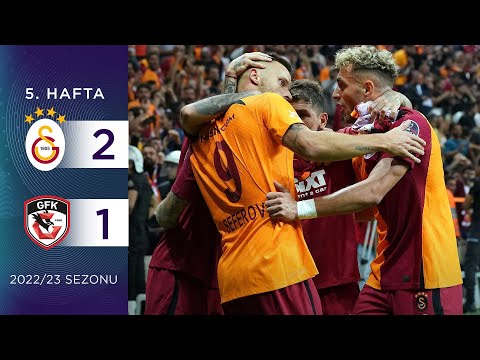 Galatasaray (2-1) Gaziantep FK | 5. Hafta - 2022/23