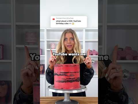 I made YouTube’s Birthday Cake!
