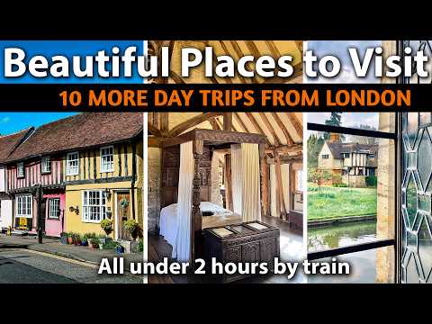 10 MORE Unforgettable Day Trips from London by Train - Beautiful Places to visit from London