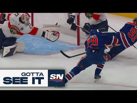 GOTTA SEE IT: Leon Draisaitl Starts The Stanley Cup Final With A Swift Strike