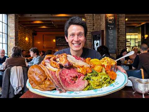 I Tried London’s Best Sunday Roast (Giant Meat Mountain!!)