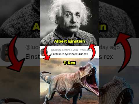 Connecting Albert Einstein to a T-Rex