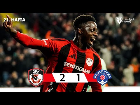 Gaziantep FK (2-1) Kasımpaşa - Highlights/Özet | Trendyol Süper Lig - 2025/26