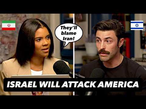 Ian Carroll Visibly SHAKEN As Candace Owens Predicts Israeli False Flag Attacks To Escalate Iran War