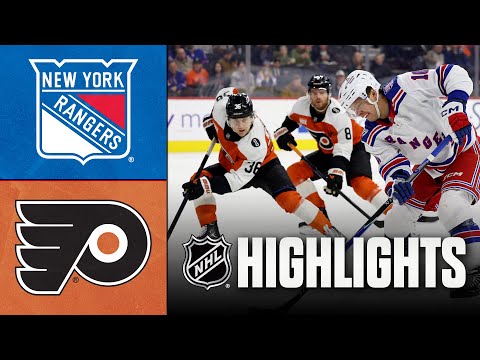 Rangers vs. Flyers | NHL Highlights | January 17, 2026
