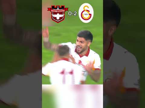 Gaziantep 0-3 Galatasaray | Süper Lig Maç Özeti 🦁🔥 #shorts