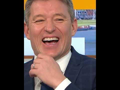 The moment Daisy May Cooper met her Crush Ben Shephard!  #gmb