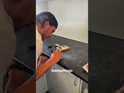 Burnt Laminate Benchtop? Watch This 30-Minute Repair! 🔥 | Surface Care