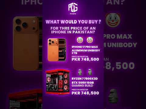 iPhone 17 Pro Max vs Ultimate Gaming PC Build ⚡