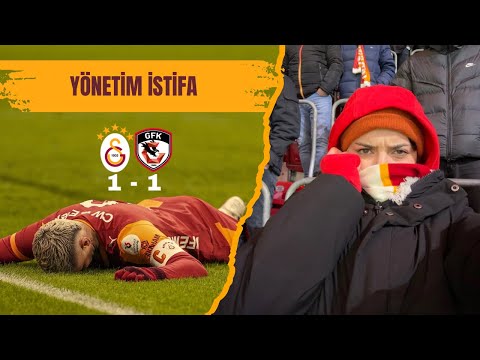 YÖNETİM İSTİFA SESLERİ | GALATASARAY 1-1 GAZİANTEP | ISITICILAR AÇILMADI DONDUK | MAÇ VLOG-TRANSFER