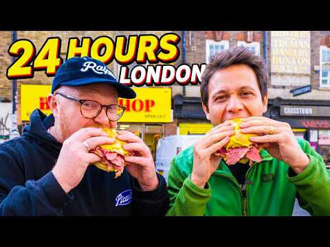 We Ate London's BEST FOOD in 24 Hours!! (Is British Food Actually Good?)
