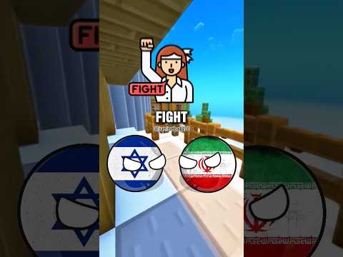🇮🇷 Iran vs Israel 🇮🇱 – War of Flags! Who is the winner?! #countryballs