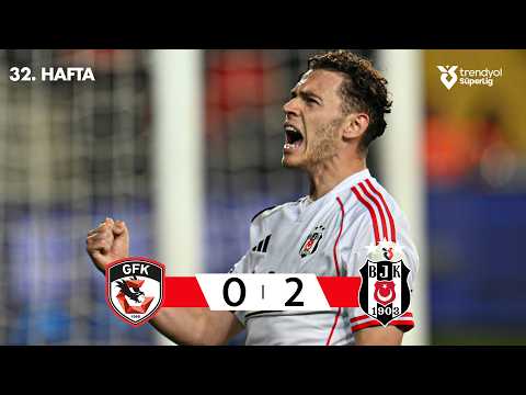 Gaziantep FK (0-2) Beşiktaş - Highlights/Özet | Trendyol Süper Lig - 2025/26