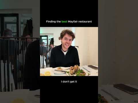 I Asked Strangers in London's Richest Area Where to Eat
