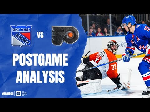 Rangers Complete Comeback Over Flyers In The Shootout | New York Rangers