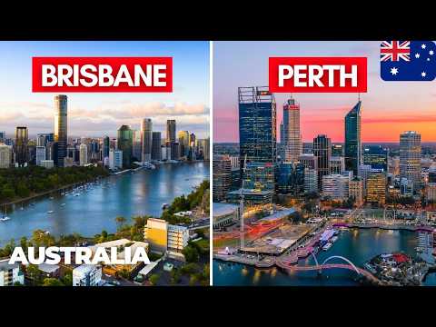 BRISBANE vs PERTH: Which City is BEST to Live in? | Moving to AUSTRALIA