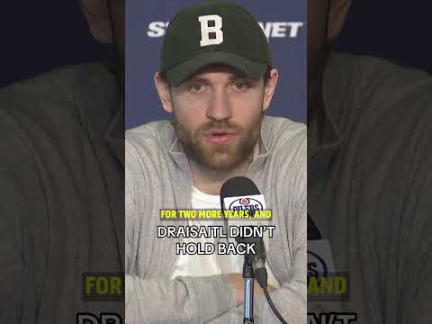Leon Draisaitl was VERY candid while talking about Connor McDavid's short-term contract.