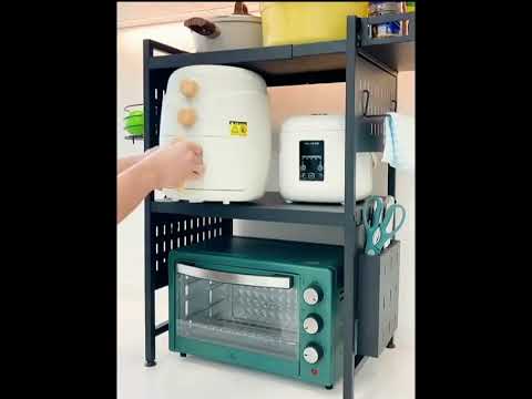 Joybos®3-Tier Expandable Microwave Shelf for Kitchen Counter