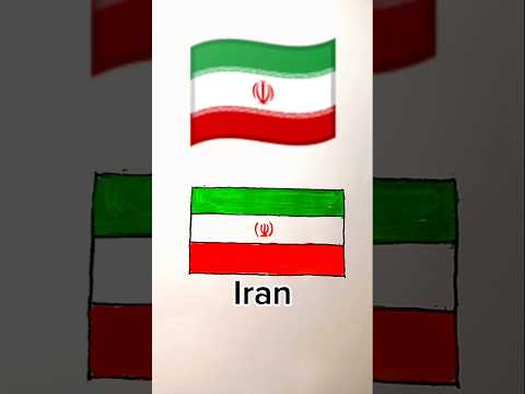 Iran flag drawing. 🇮🇷🇮🇷🇮🇷#flagdrawing #iranflag #flagart