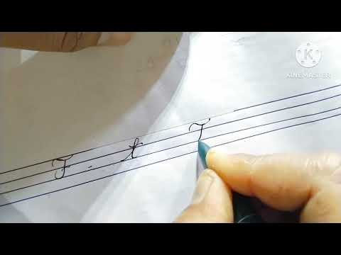 Cursive TT write ✍️✍️ करें और word लिखें