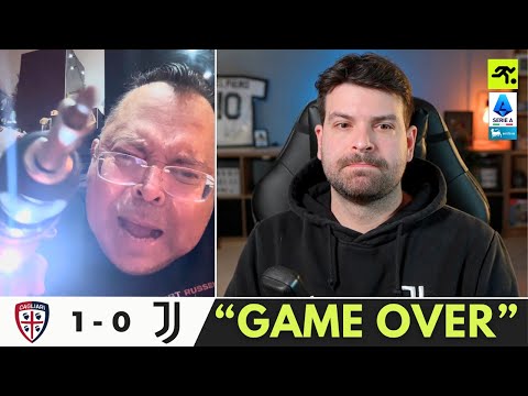 CAGLIARI JUVENTUS 1-0 | TIFOSI JUVENTINI DISPERATI: “AVETE ROVINATO IL NOSTRO SOGNO…” | TIFOSIAMO