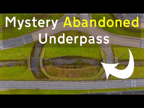 The Mystery ABANDONED UNDERPASS - A602 Stevenage Hertfordshire