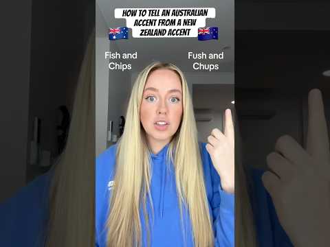 How to tell an Australian accent from a New Zealand accent #australia #newzealand #accents #travel