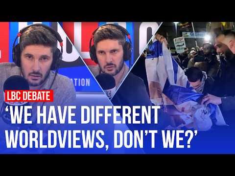 Protest organiser defends burning Israeli flag at Iran demonstration