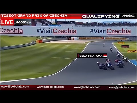 Live Races motoGP Ceko | Qualifying moto3 🟢Full Live Dominasi Veda Ega Pratama🇮🇩 di Circuit BRNO 