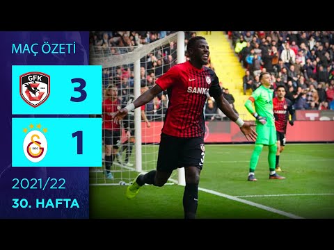 ÖZET: Gaziantep FK 3-1 Galatasaray | 30. Hafta - 2021/22