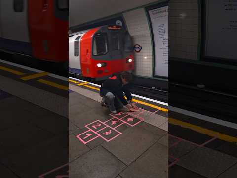 Inspired by Ed Sheeran album Play, I turned London’s underground into a playground, #streetart