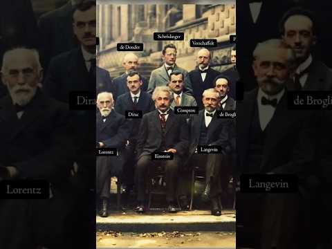 The Smartest Photo Ever Taken. 17  Nobel Prize Winners | 1927