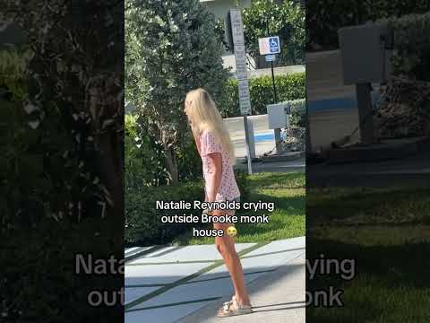 why is Natalie Reynolds outside Brooke monks house this isnt ok #fyp #nataliereynolds #brookemonk