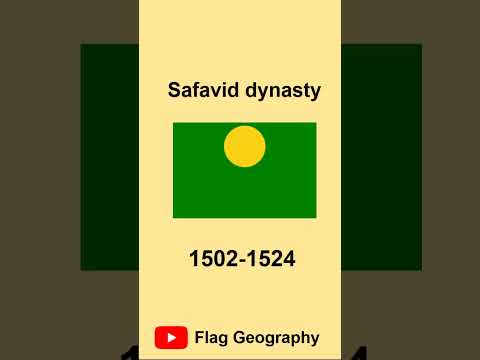 Evolution of Iran flag