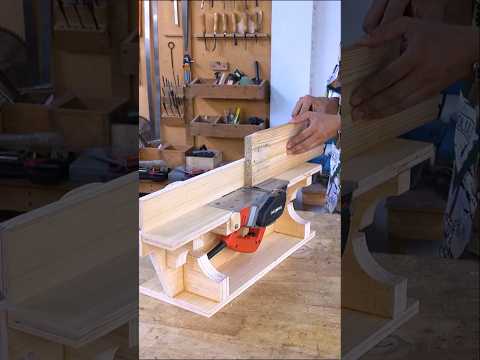 Simple Ideas Benchtop Jointer for woodworking Technique #woodworking #woodworkingtips #wood