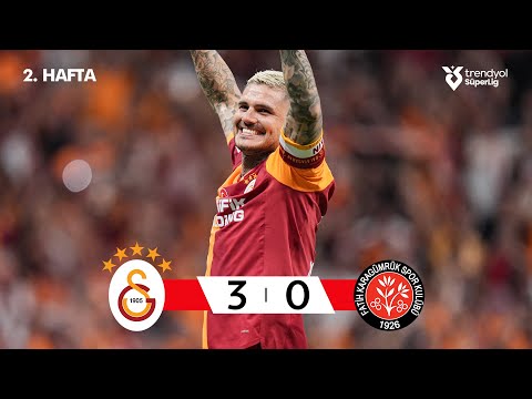 Galatasaray (3-0) Fatih Karagümrük - Highlights/Özet | Trendyol Süper Lig - 2025/26