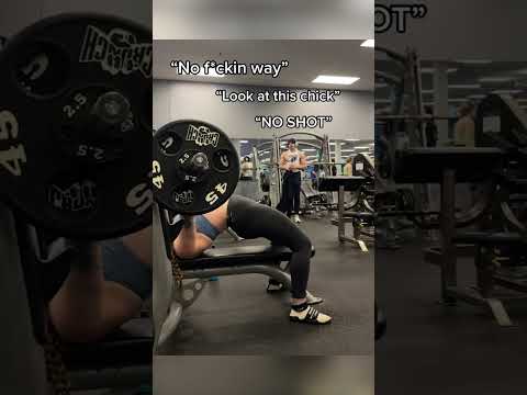 Girls Can Bench Too: Watch Her Crush 230 lbs! 💪