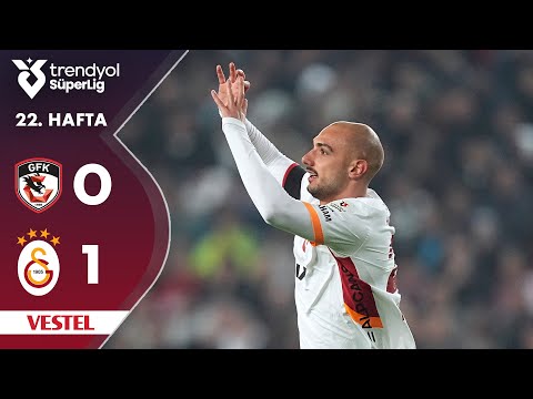 Vestel | Gaziantep FK (0-1) Galatasaray - Highlights/Özet | Trendyol Süper Lig - 2024/25