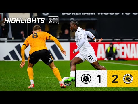 HIGHLIGHTS | Boreham Wood v Boston United (H) | Enterprise National League | 31 January 2026
