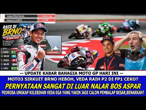 🔵LIVE RACES PRACTICE moto3 | motoGP CEKO 🔴 FULL LIVE 🔥 VEDA EGA PRATAMA DI CIRCUIT BRNO | Really❓