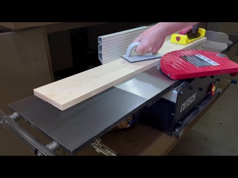 Simple Table Extensions for a Benchtop Jointer